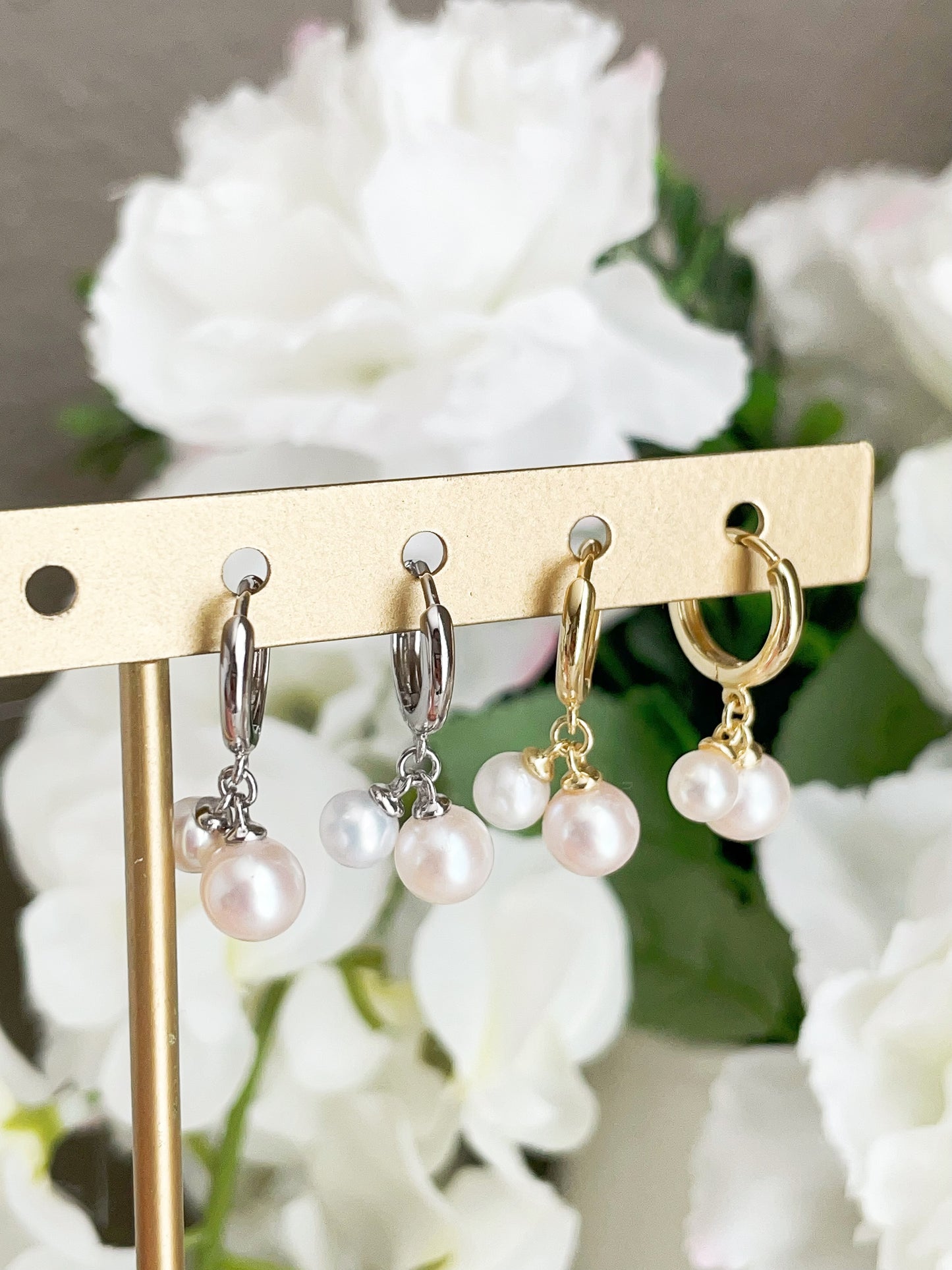 Freshwater Pearl Drops Earrings