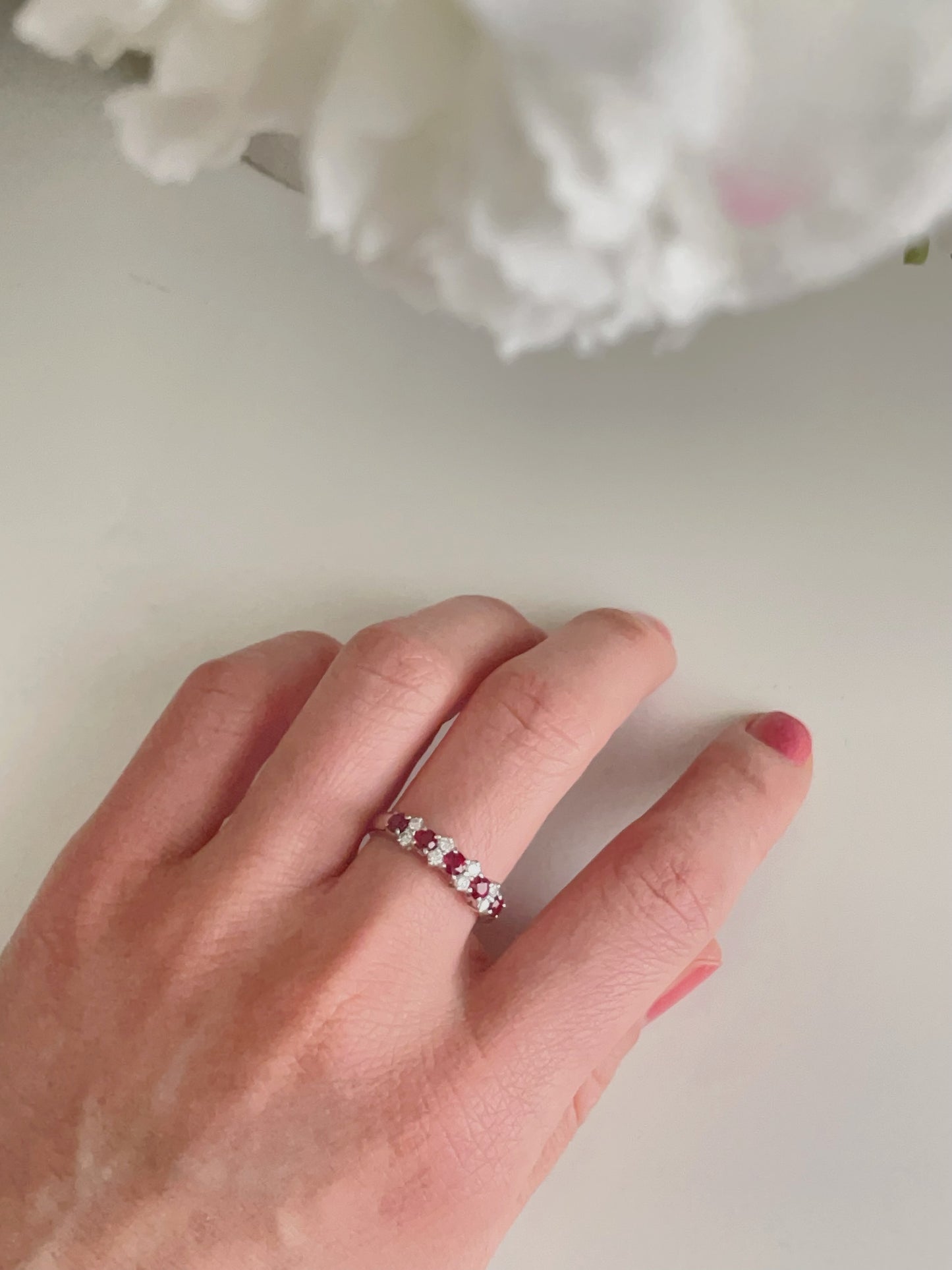 Ruby Diamond Ring