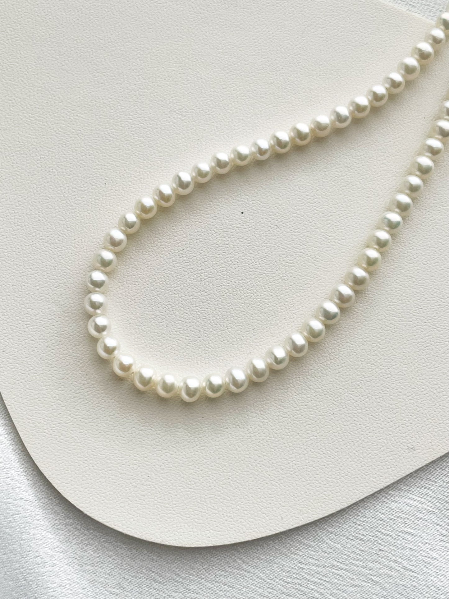 3.5-4mm Freshwater Pearl Necklace