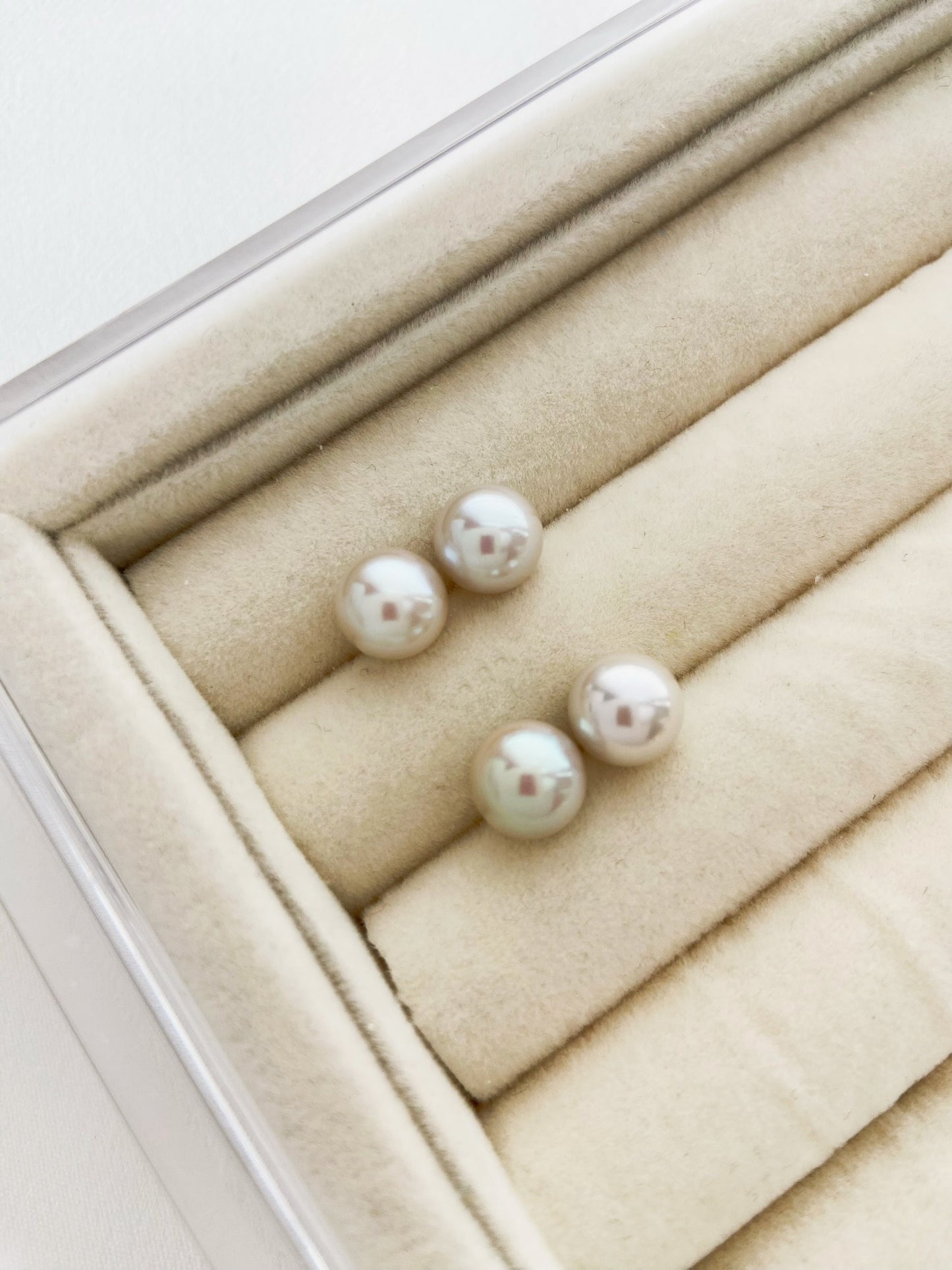 7.5-8mm Akoya Pearl Studs Earrings