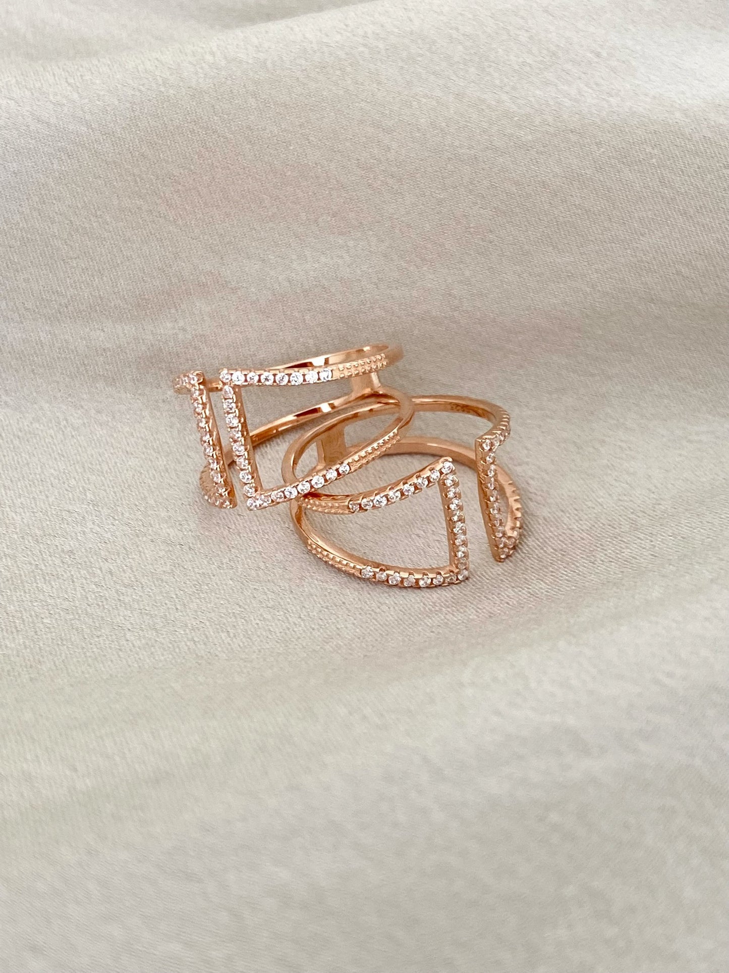 Sterling Silver Appeal Cubic Ring