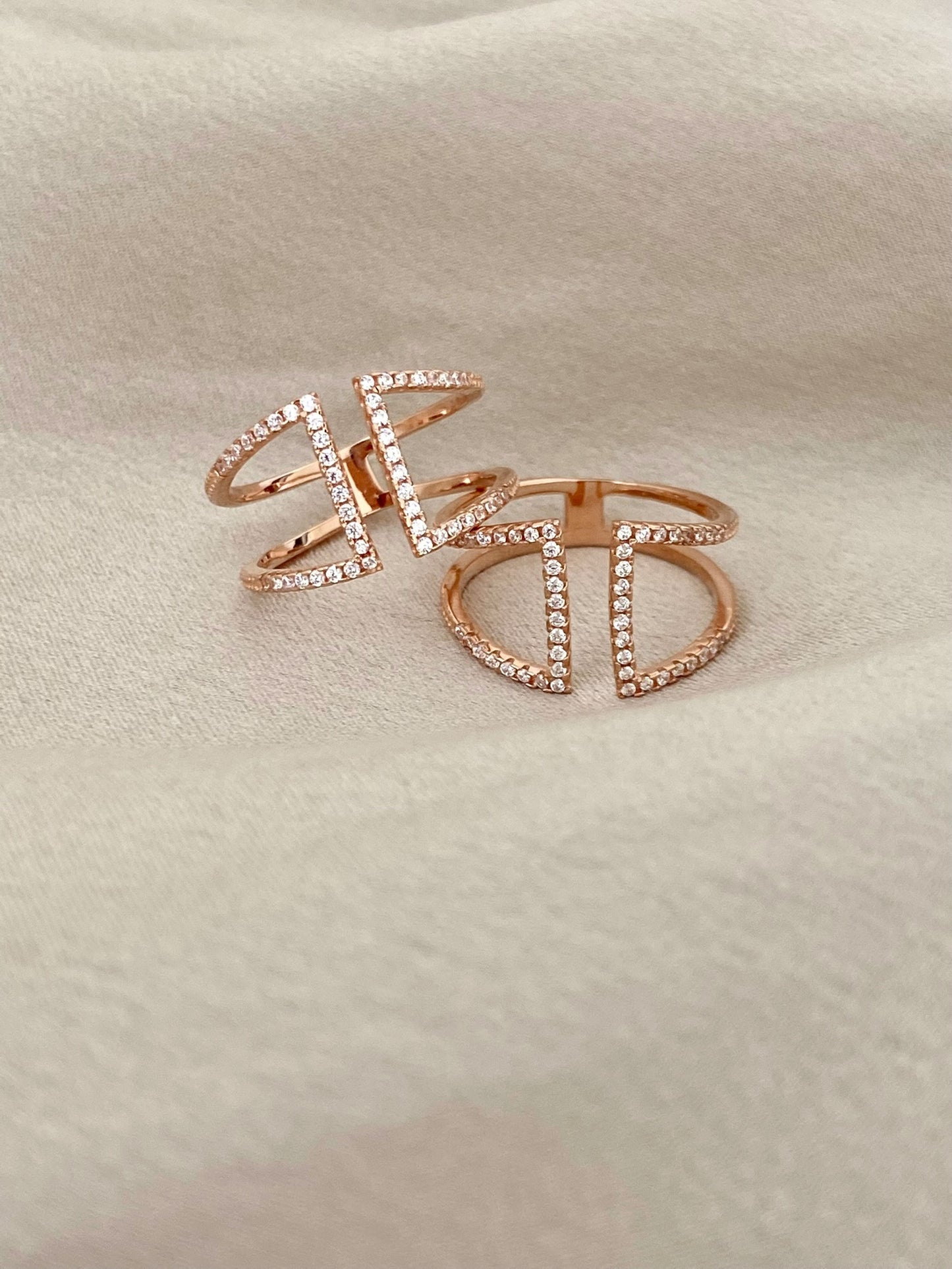 Sterling Silver Appeal Cubic Ring