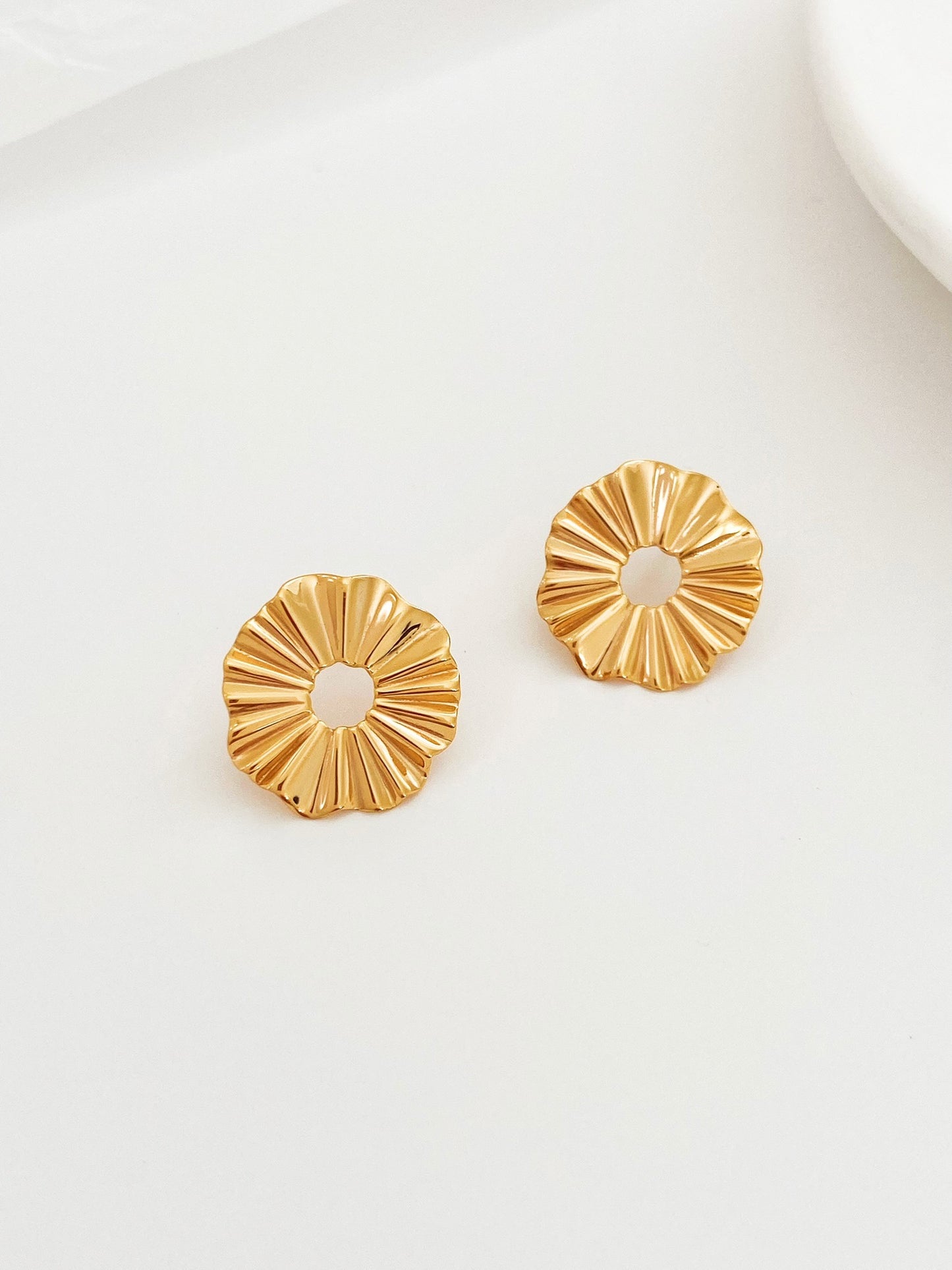 Sterling Silver Daisy Studs Earrings