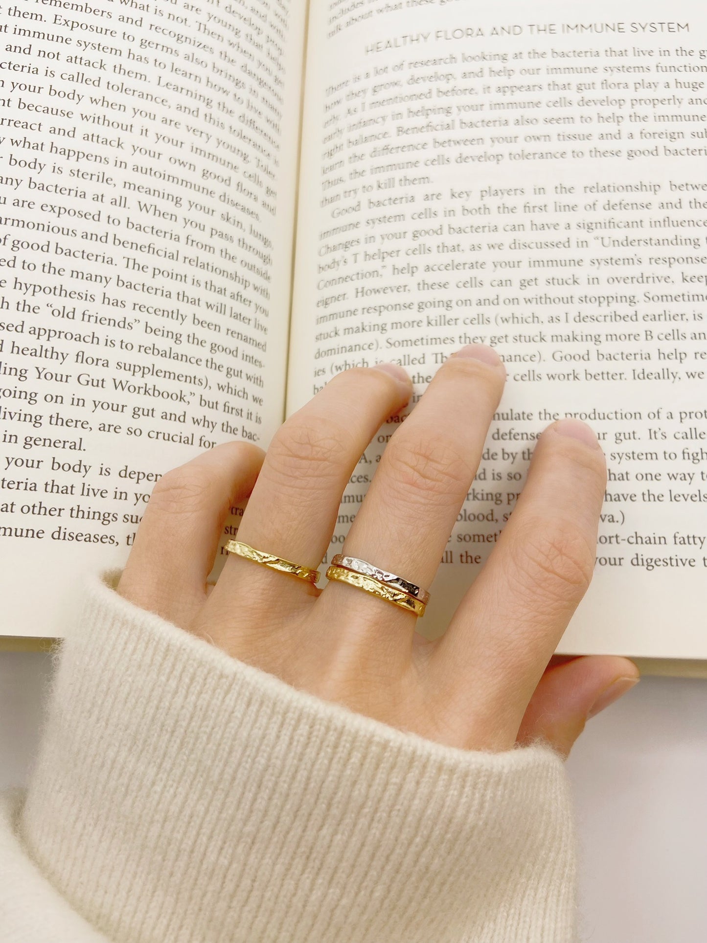 Sterling Silver Mix Rings Set