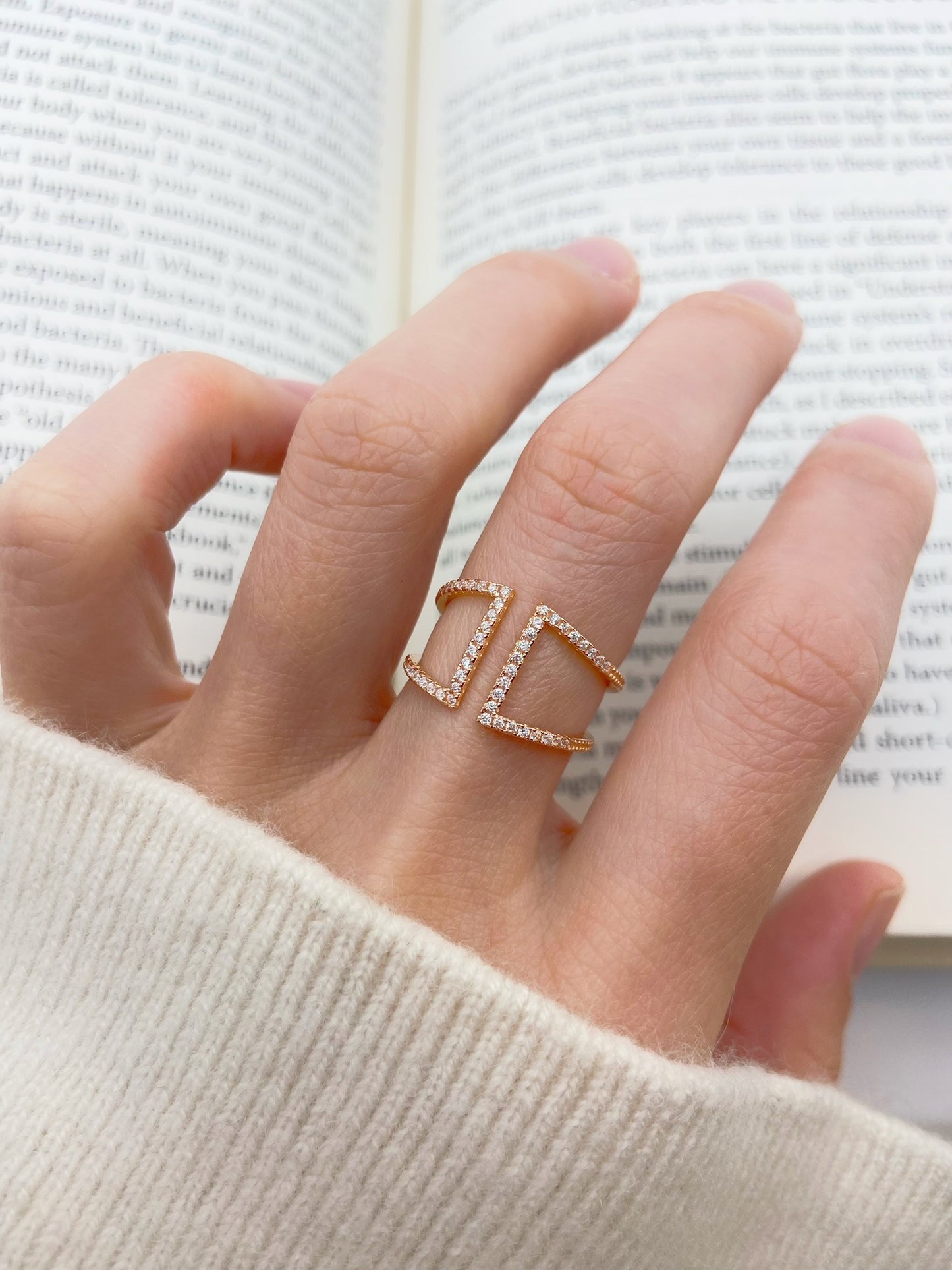 Sterling Silver Appeal Cubic Ring