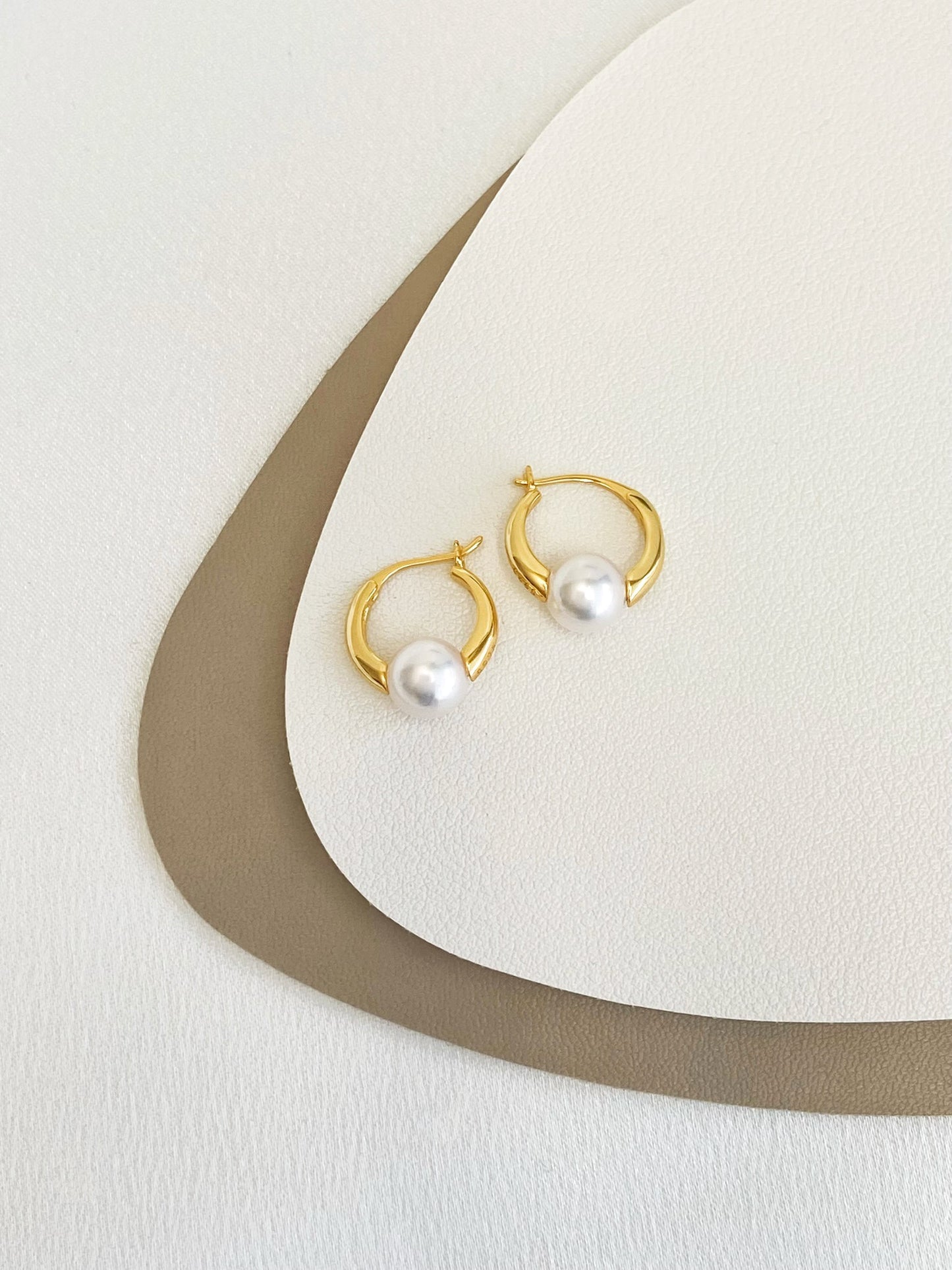 8-8.5mm Akoya Pearl Studs Earrings