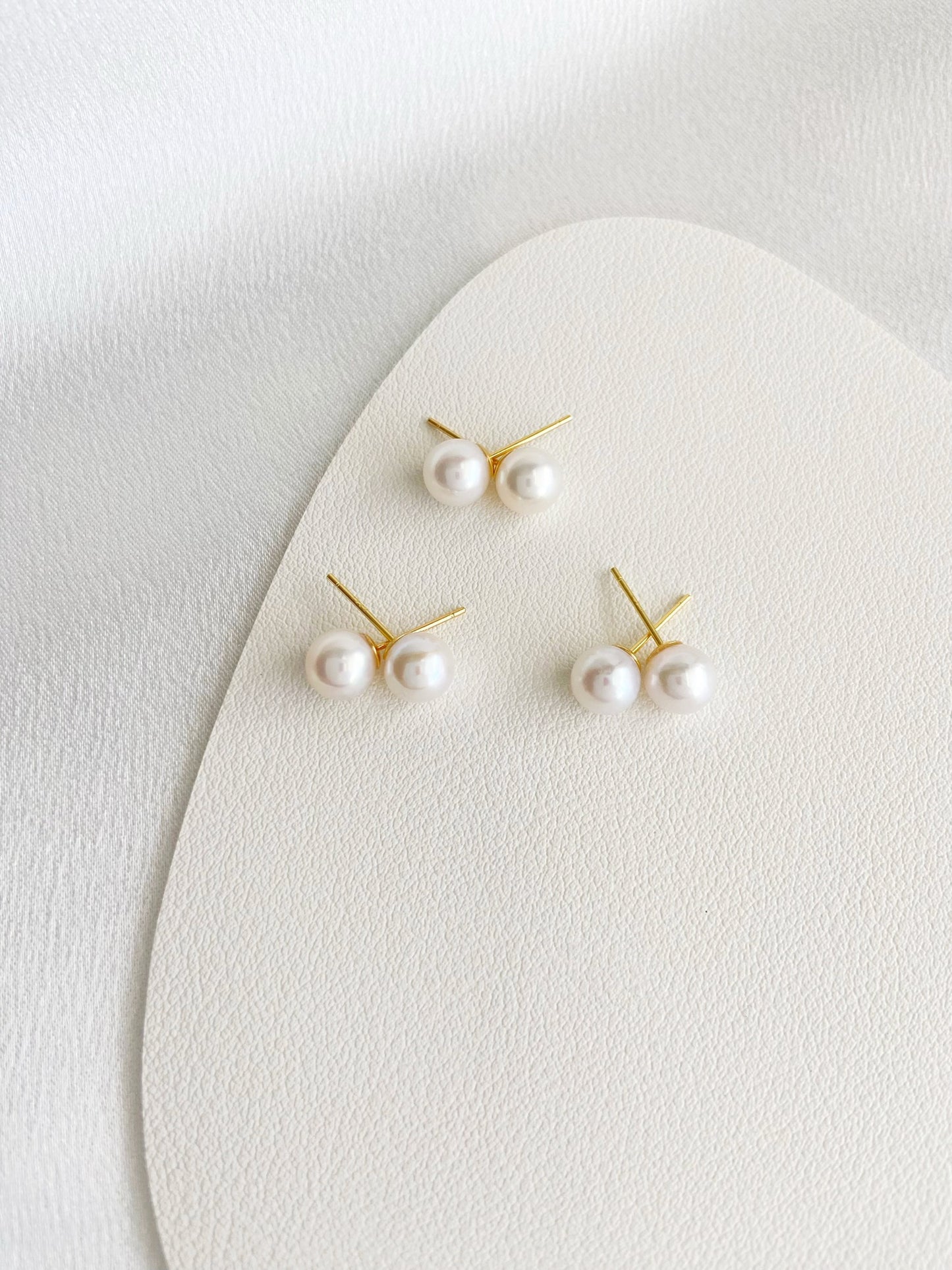 7-7.5mm Freshwater Pearl Studs Earrings