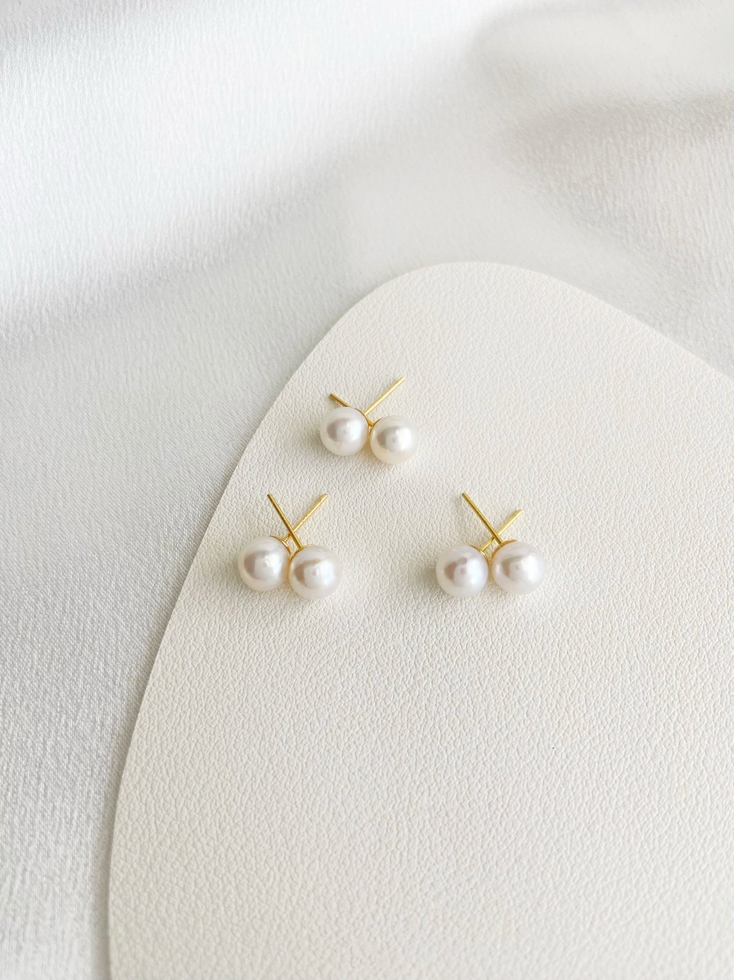 7-7.5mm Freshwater Pearl Studs Earrings