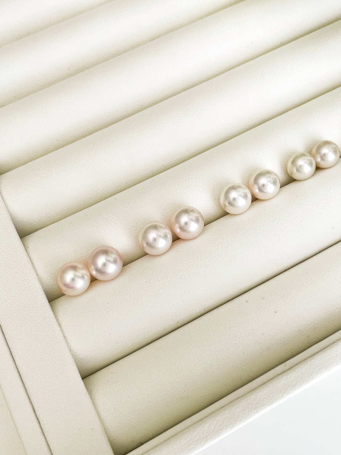 6.5-7mm Akoya Pearl Studs Earrings