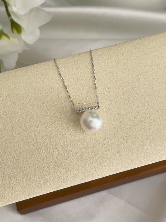 10-10.5mm Australian White Pearl Necklace