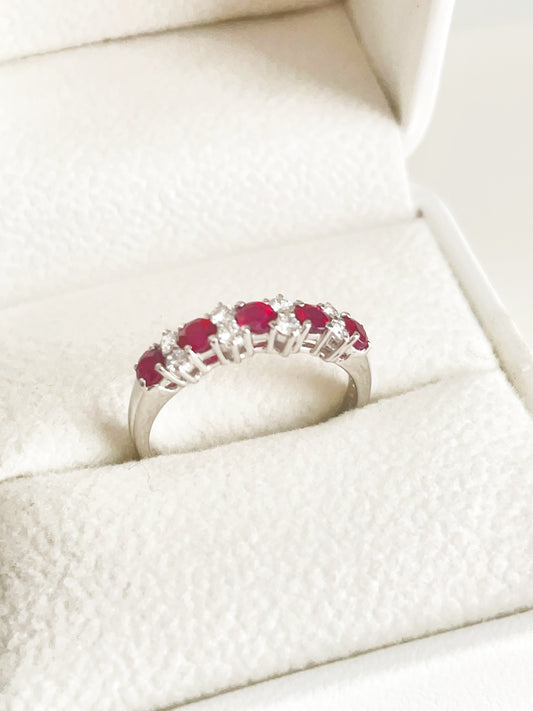 Ruby Diamond Ring