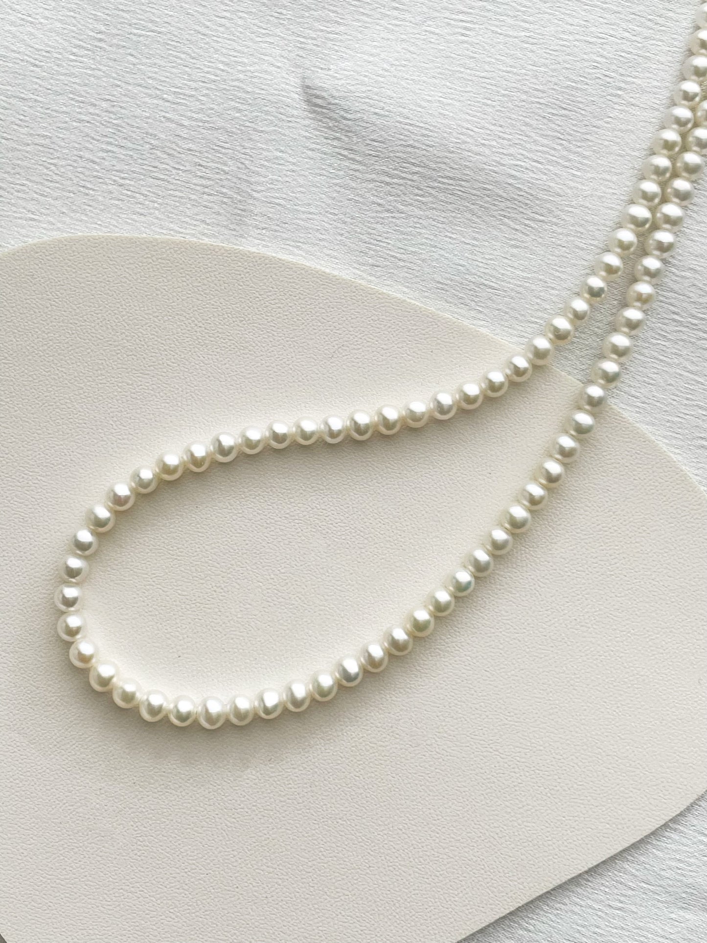 3.5-4mm Freshwater Pearl Necklace