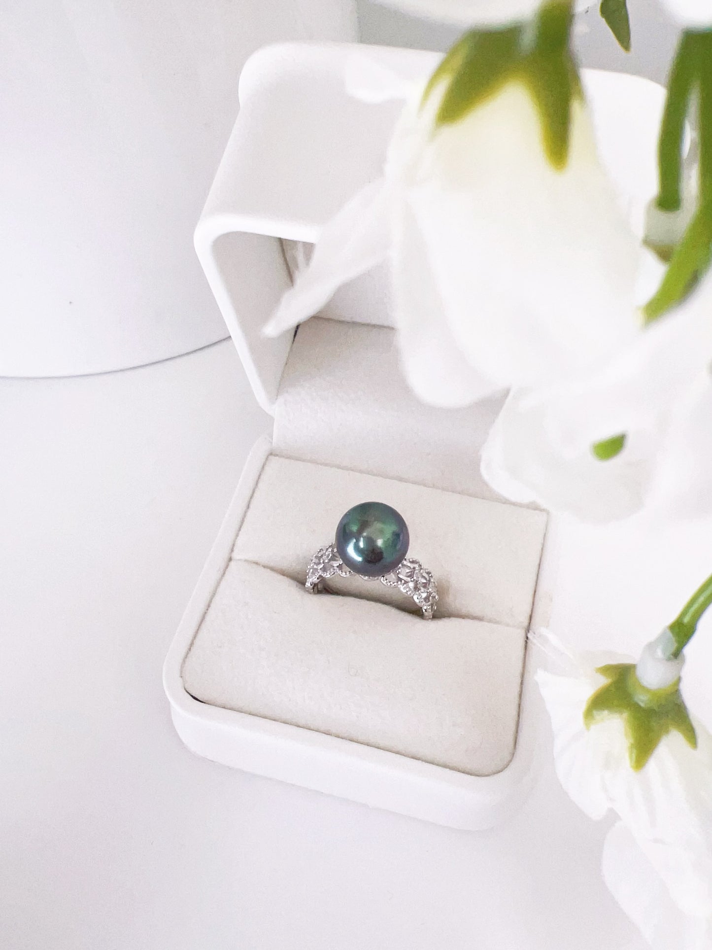 10mm Tahitian Pearl Ring