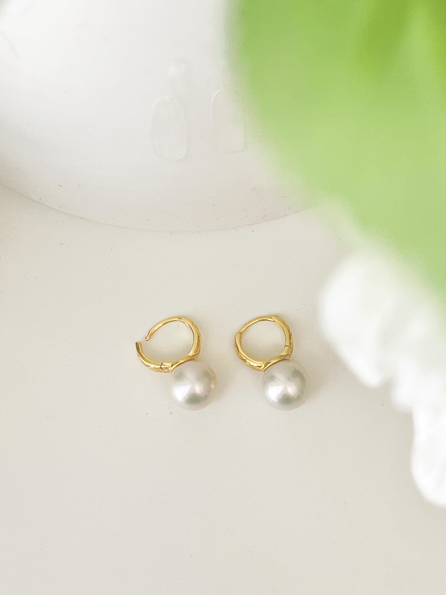 10-11mm Freshwater Pearl Drops Earrings