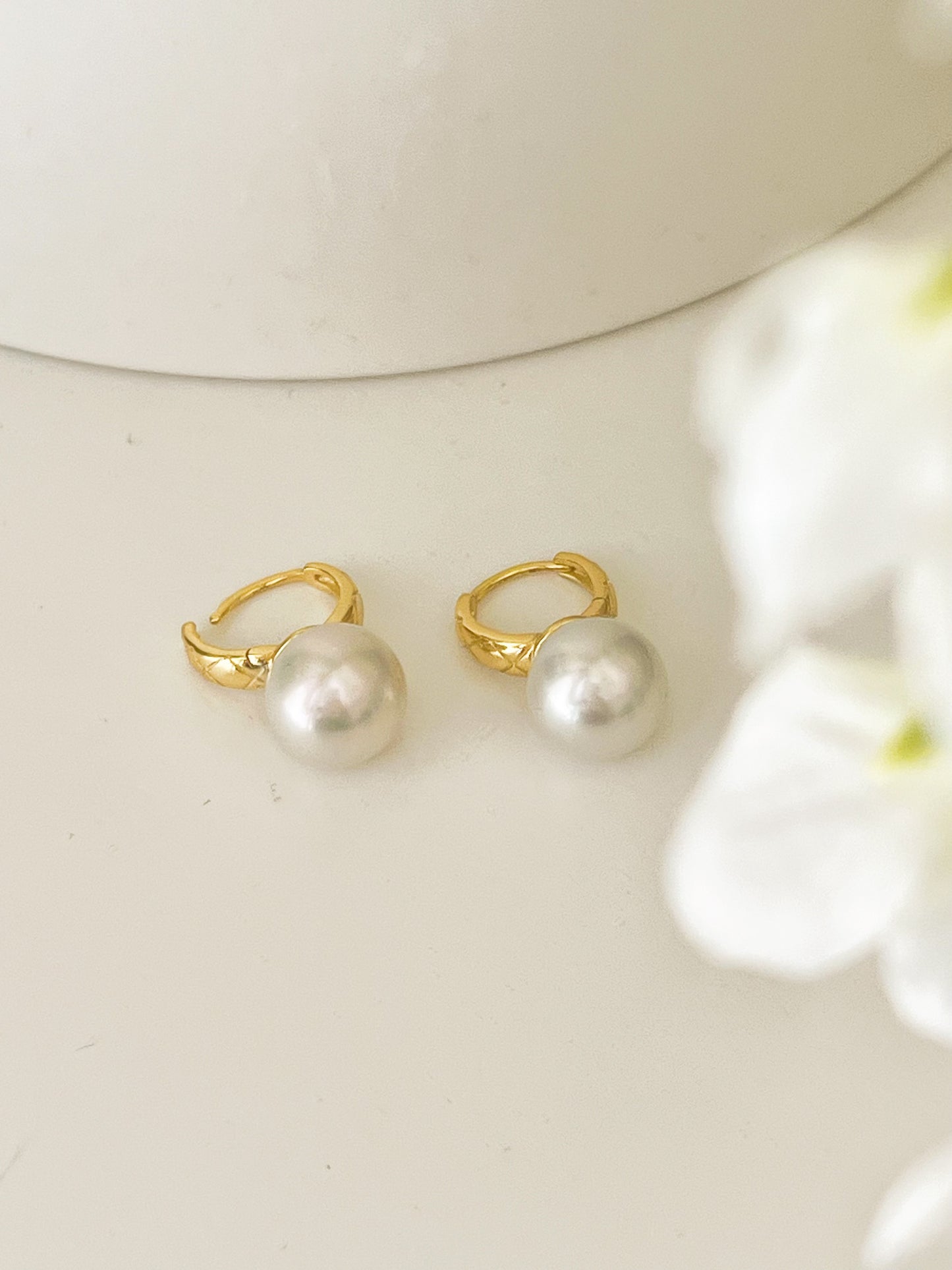 10-11mm Freshwater Pearl Drops Earrings