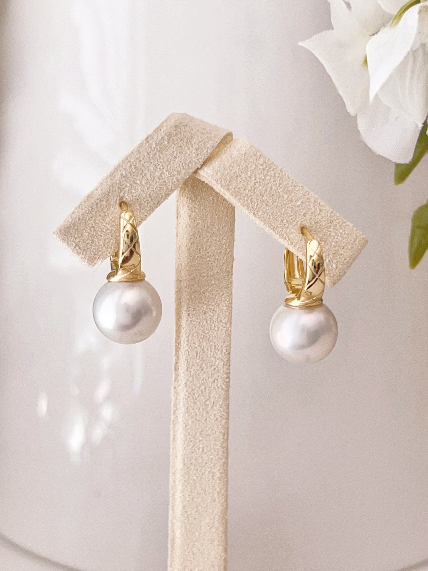 10-11mm Freshwater Pearl Drops Earrings