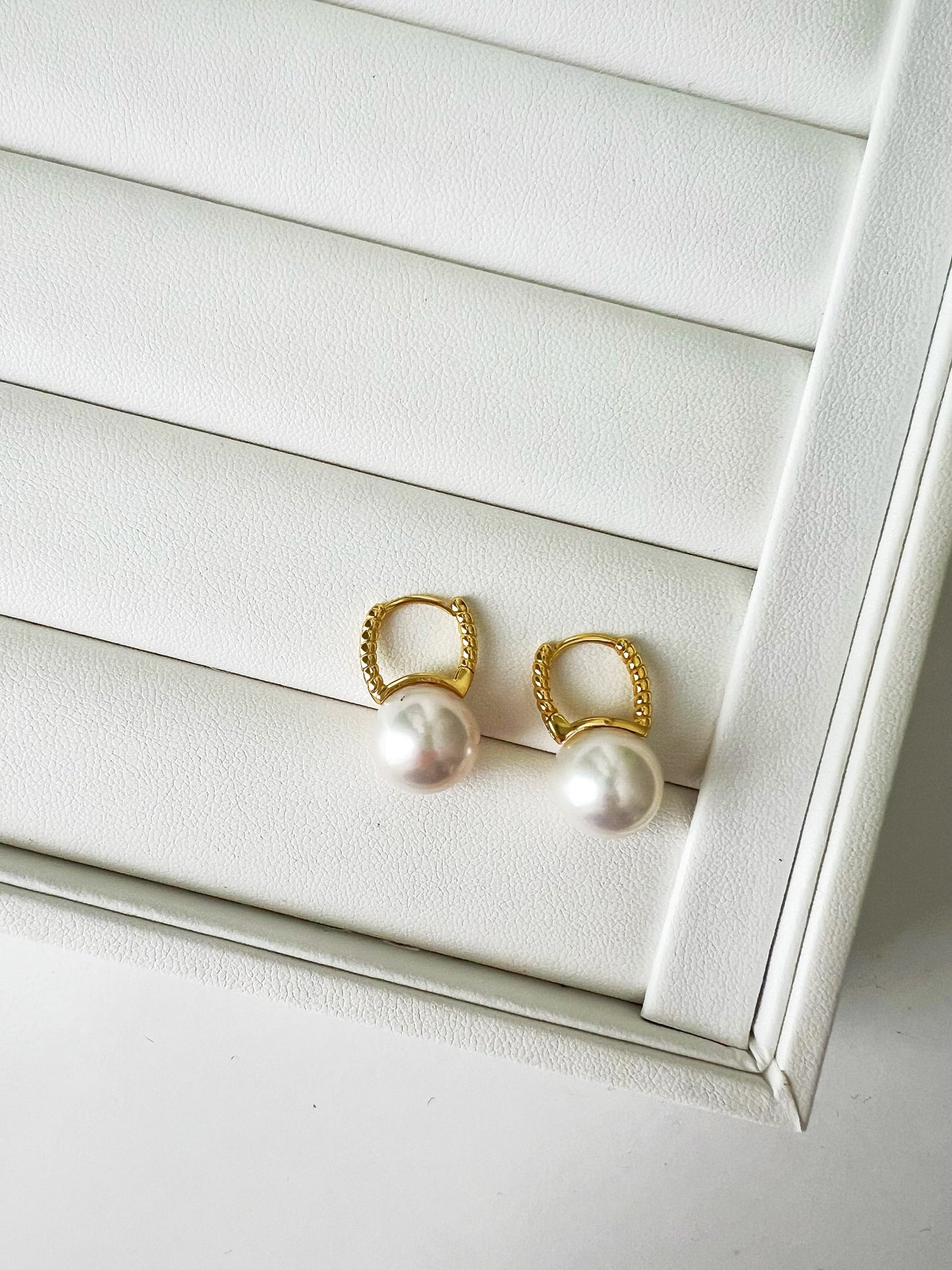 11-12mm Edison Pearl Earrings