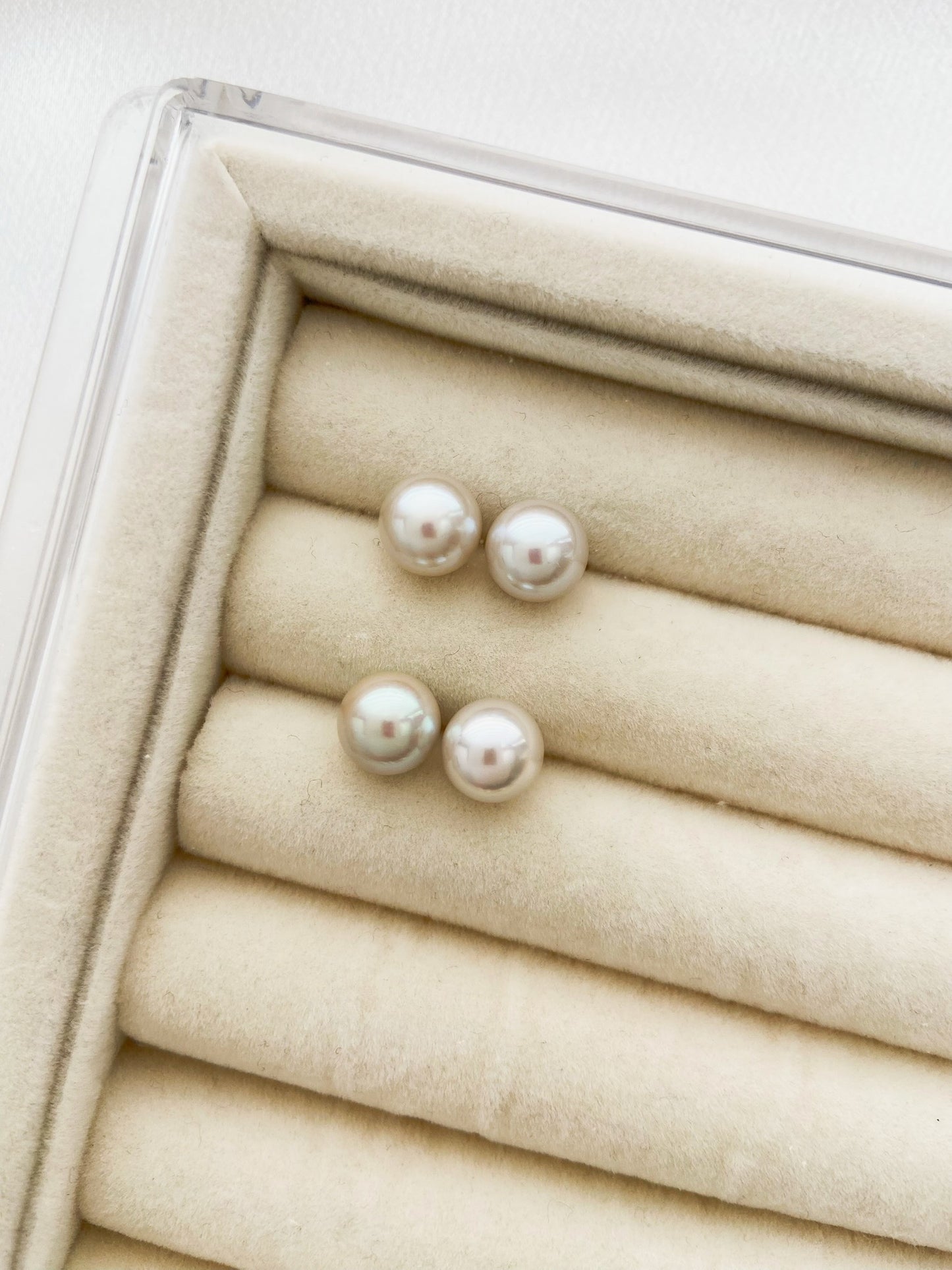 7.5-8mm Akoya Pearl Studs Earrings