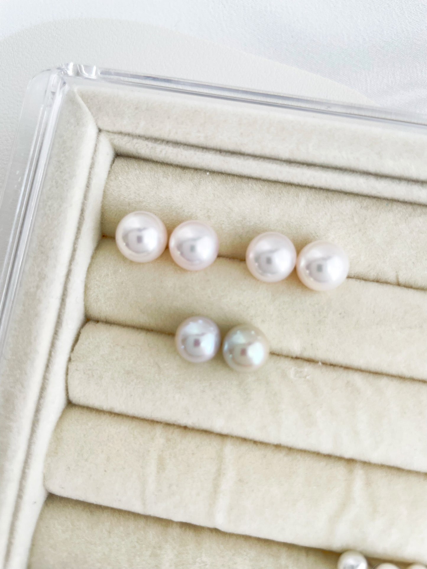 8.5-9mm Akoya Pearl Studs Earrings