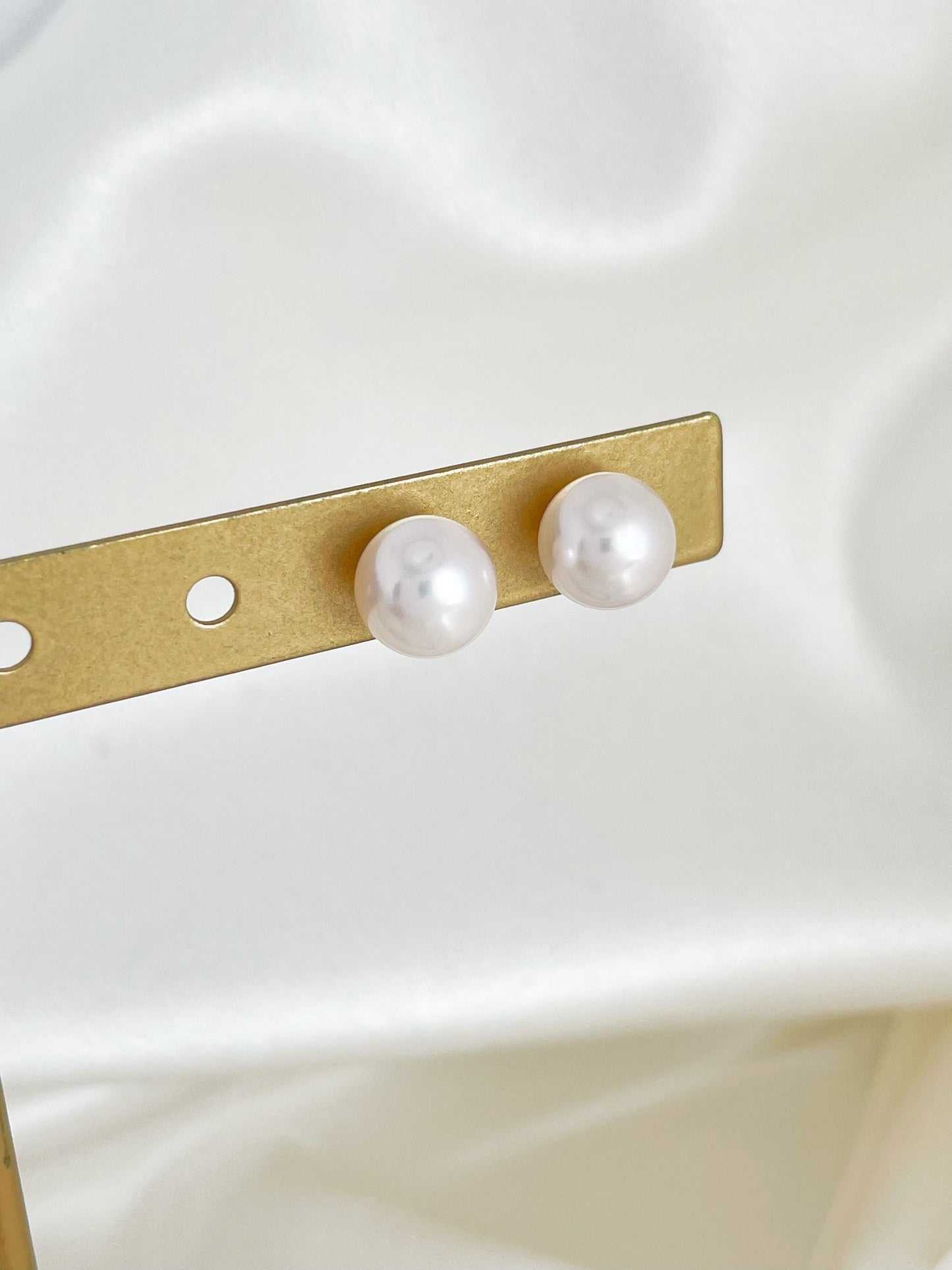 8.5-9mm Akoya Pearl Studs Earrings